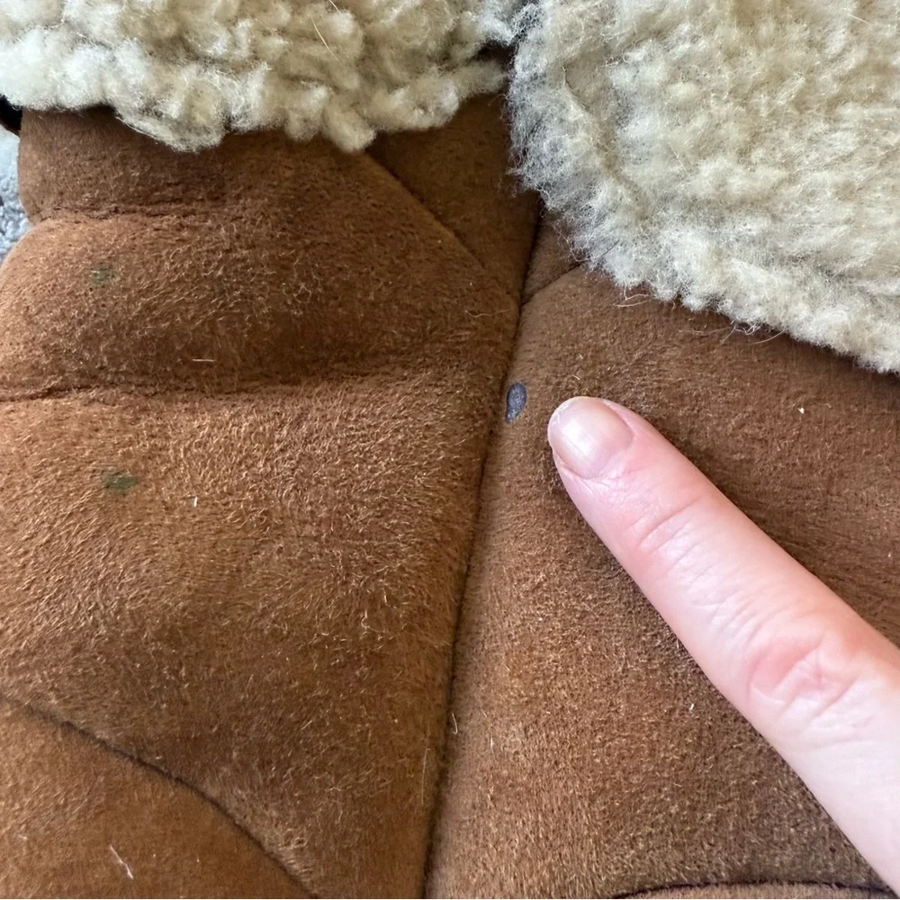 UGG Shearling-Lined Tall Suede Boots‎ – Women’s 6.5